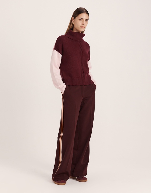 SABA - Claudia Wool Colour Block Knit