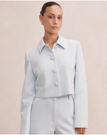 Soft Blue Suit