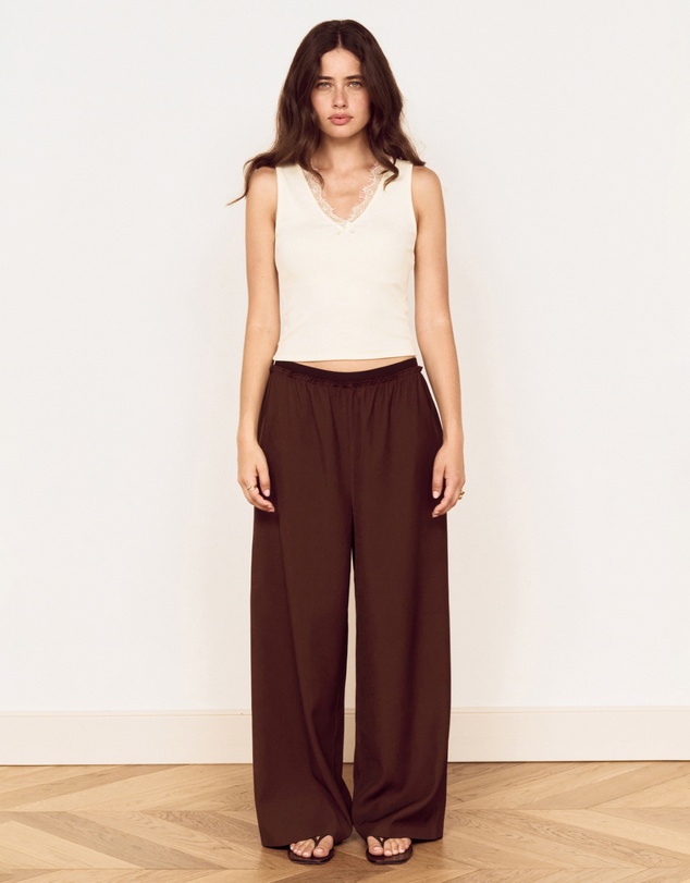 MINKPINK - Mira Elastic Waist Pants
