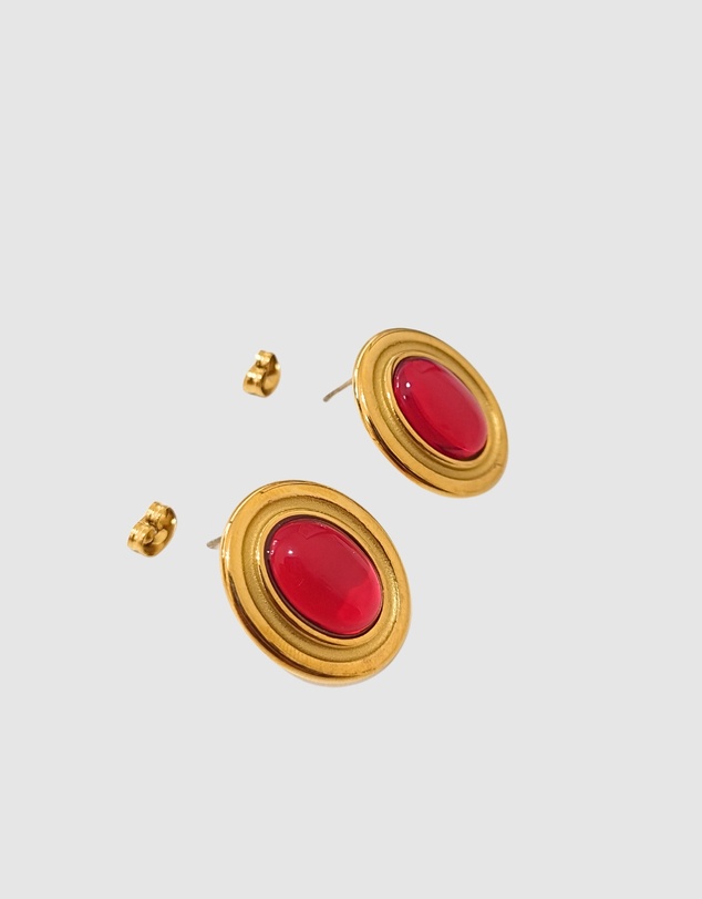Izoa - Lola Stud Earrings