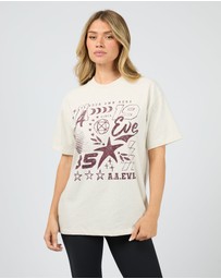 All About Eve - Destination Relaxed Tee Oat