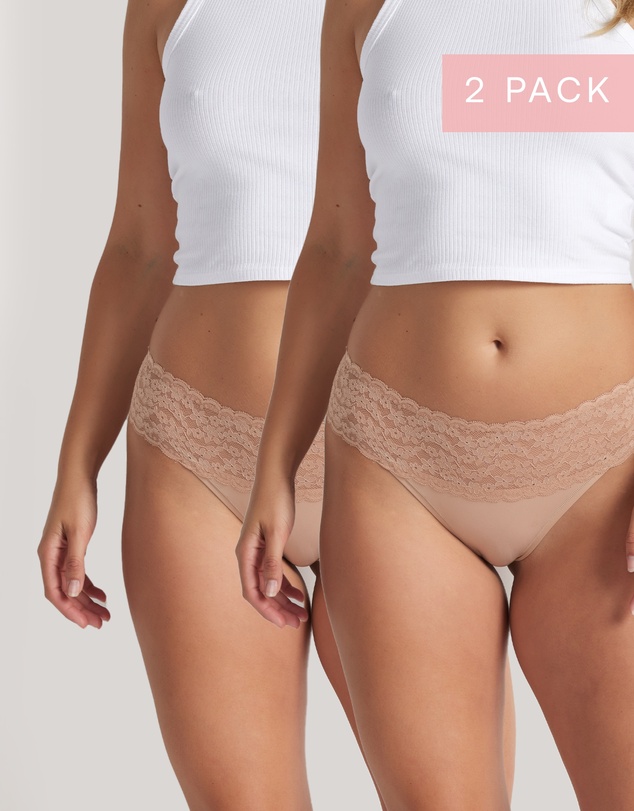 Kayser - 2 Pack Glowlights G-String