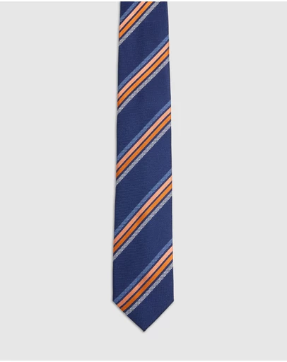Oxford - Judd Stripe Silk 7Cm Tie