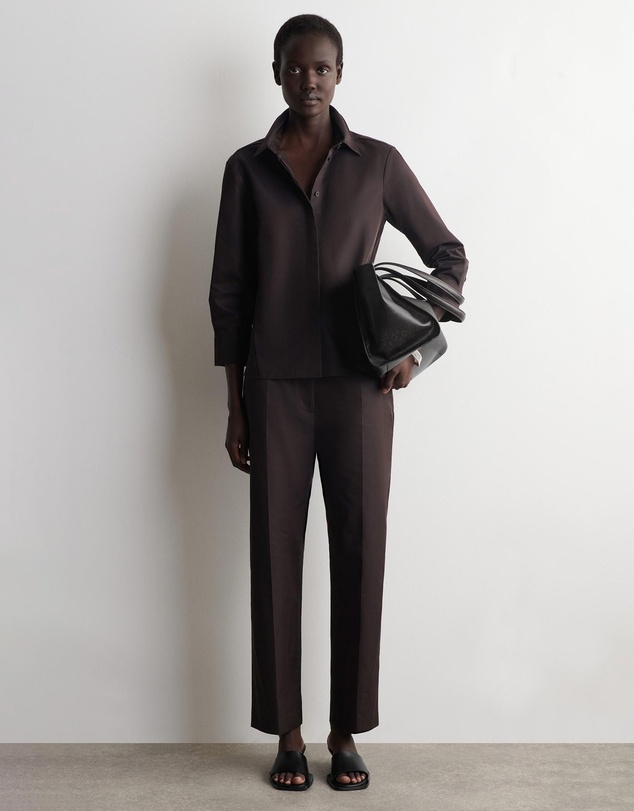 COS - Embroidered Cotton Trousers