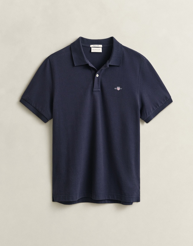 Gant - Regular Fit Shield Piqué Polo Shirt