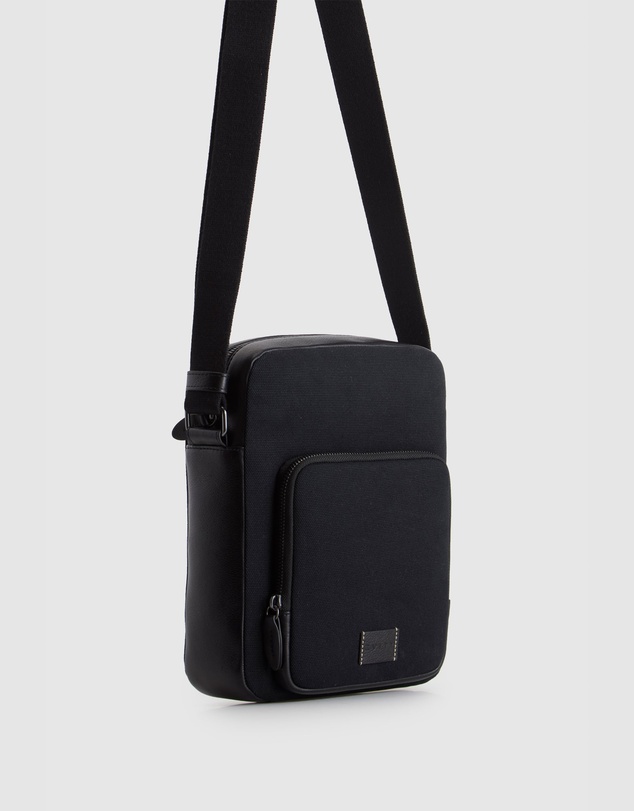 Evity - Owen Canvas/Leather NS Satchel