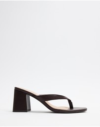Dazie - Julia Block Thong Heels