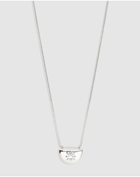 By Charlotte - Lotus Locket Necklace