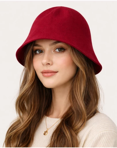 SILK MAGNOLIA - Cashmere Bucket Hat