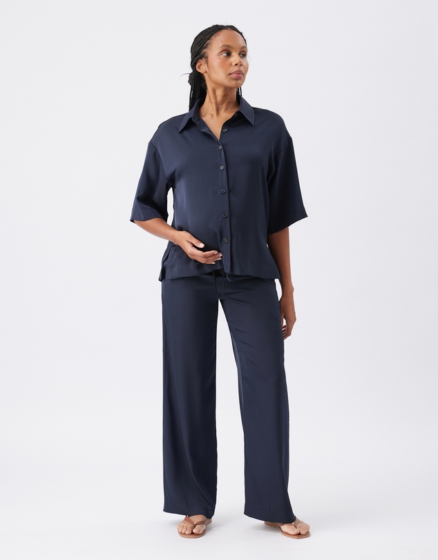 Ripe Maternity - Tamara Satin Shirt
