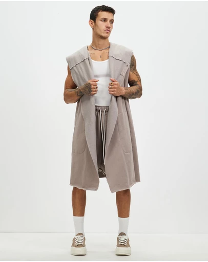 Surrounded By Ghosts - The Mercury Hooded Fleece Sleeveless Cardigan