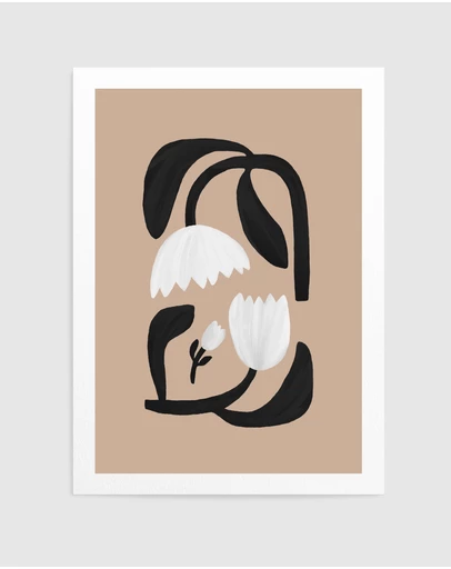 Olive et Oriel - Scandi Botanical I by Orara Studio Art Print