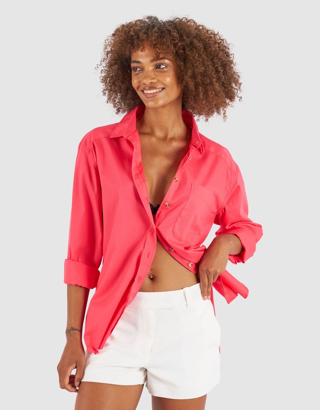 CAMIXA - Poppy Oversize Cotton Shirt