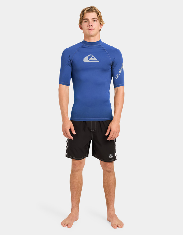 Quiksilver - Mens All Time UPF 50 Short Sleeve Rashguard