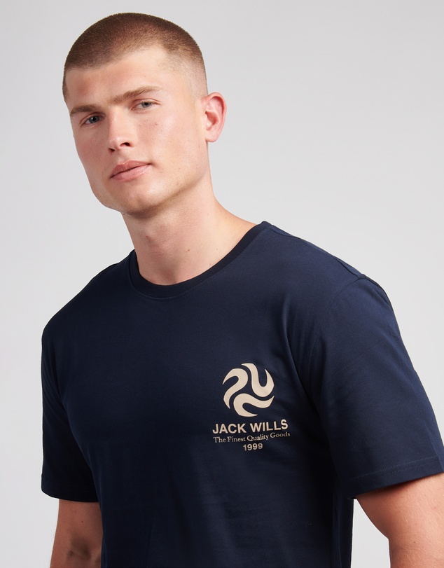 Jack Wills - Swirl Graphic T-Shirt