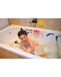 Bright Child - Funny Face Bath Stickers