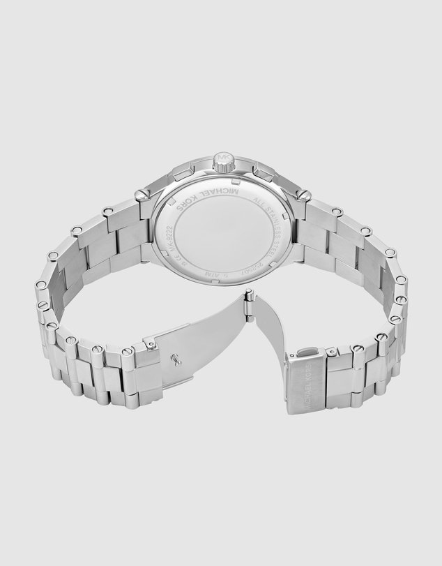 Michael Kors - Billie Silver Tone Chronograph Watch