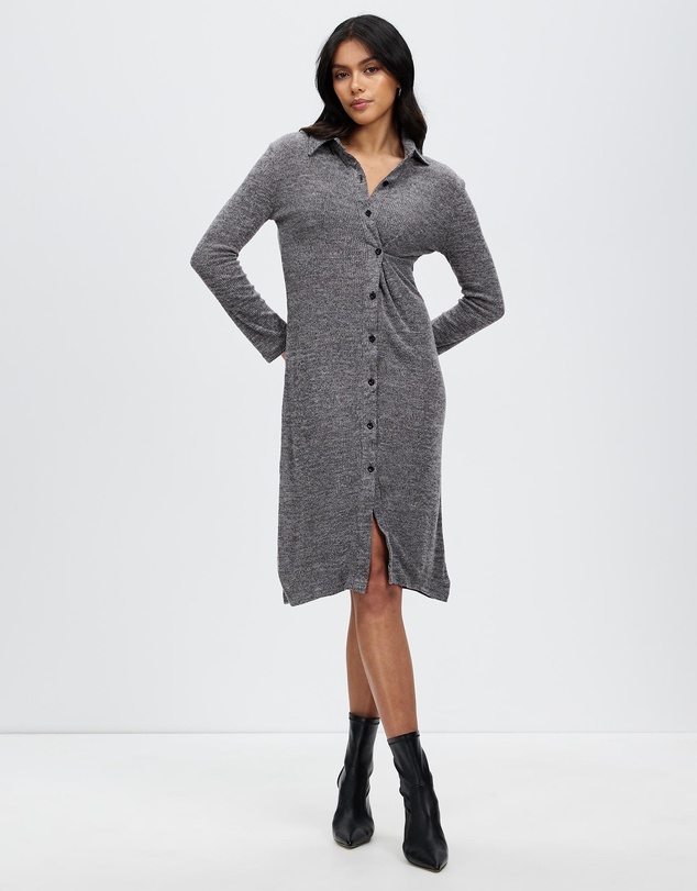 KAJA Clothing - LS Winter Zosia Dress with Collars