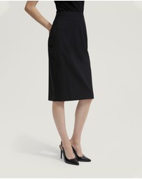 Oxford - Peggy Wool Stretch Suit Skirt
