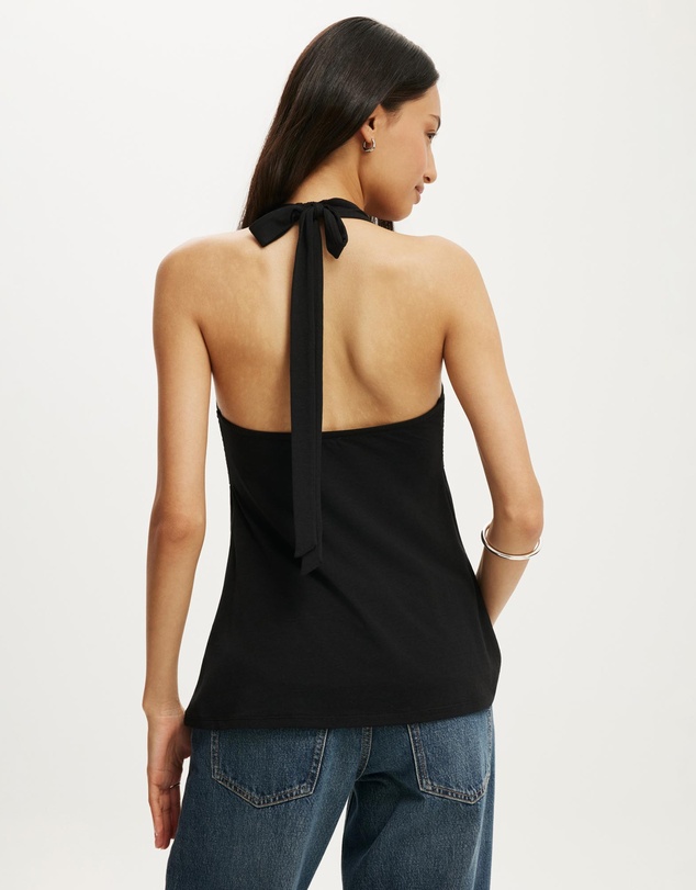 Cotton On - Reece Babydoll Halter Top