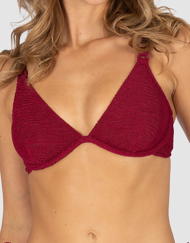 Baku Swimwear - Ibiza D/DD Cup Underwire Triangle Bikini Bra Top