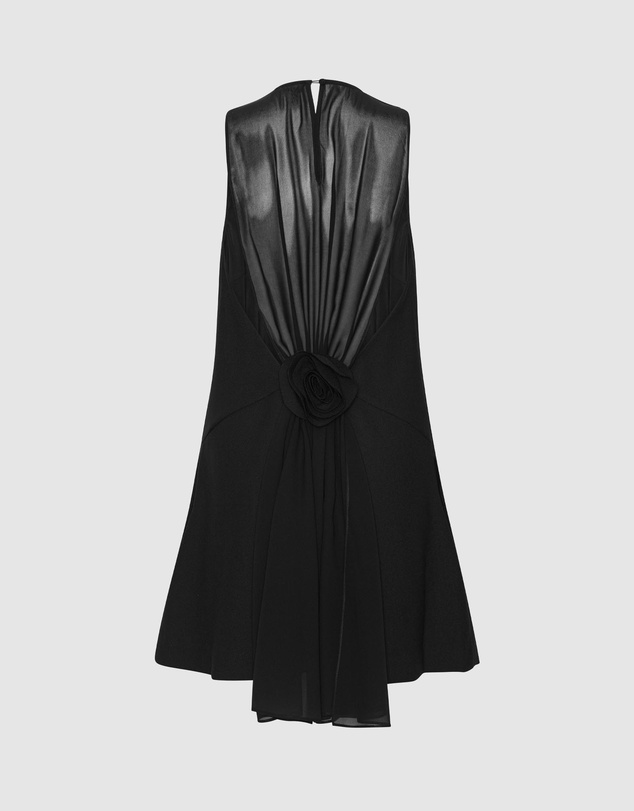 ROTATE - Crepe Mini A-Line Dress
