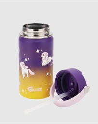 Tolu Australia - 400ml Insulated Kids Bottle With Unicorns