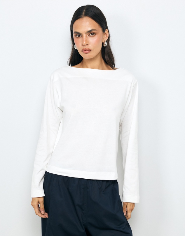 AERE - Boat Neck T-Shirt