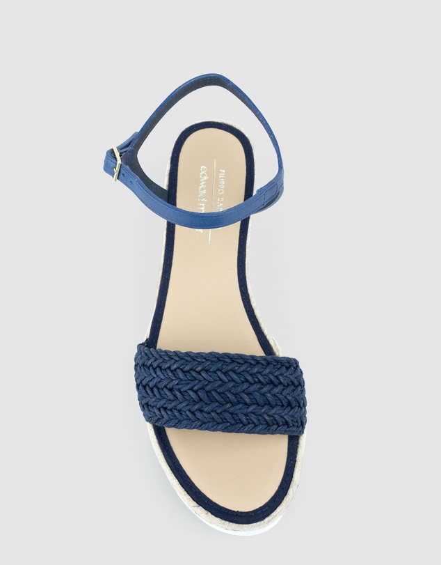 Edward Meller - MARTINA Woven Front Espadrille