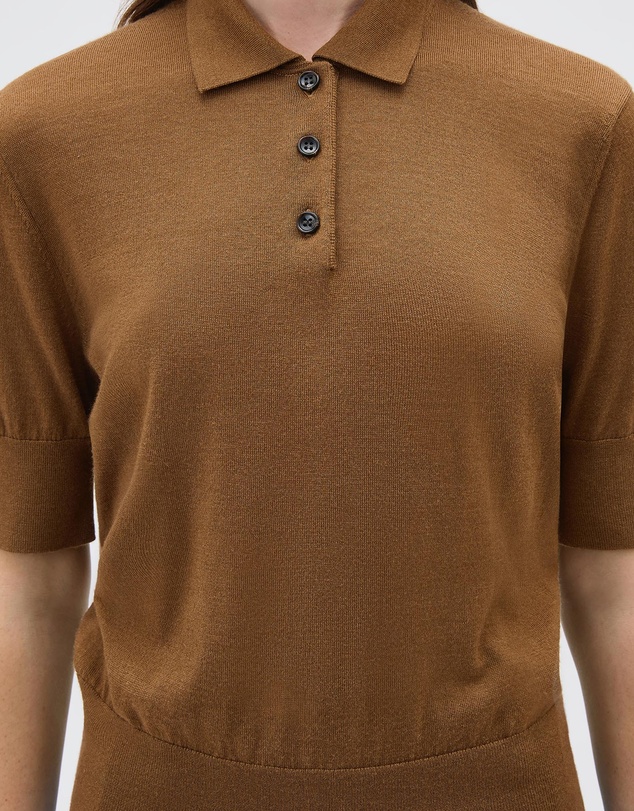 Oroton - Knit Polo Top