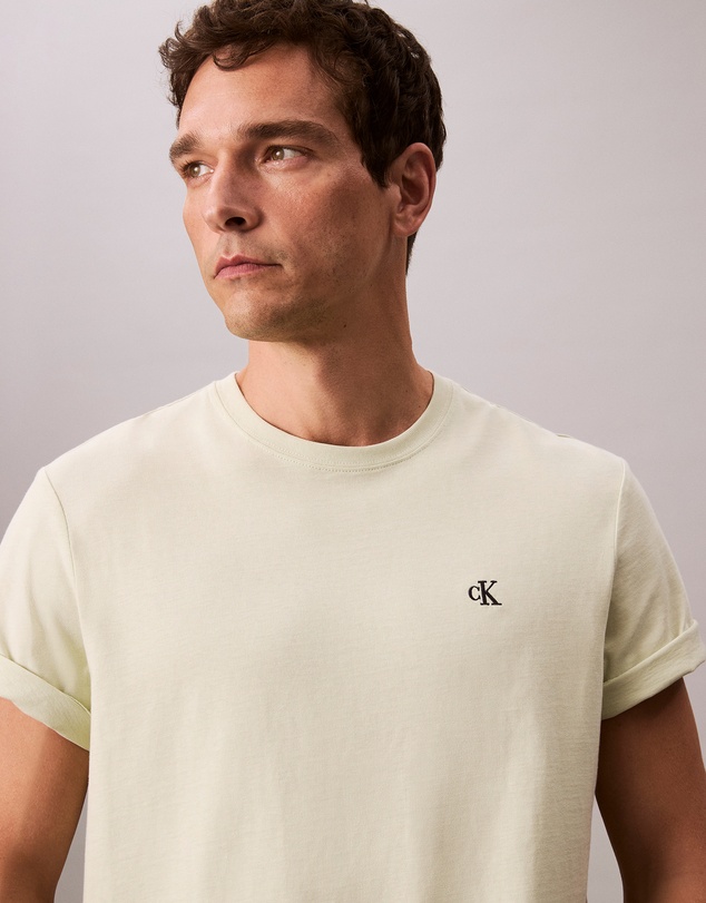 Calvin Klein Jeans - Embroidered Monogram Logo Relaxed T-Shirt