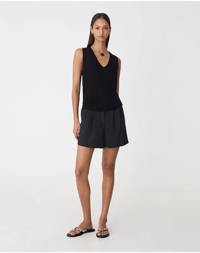 Forcast - Jillian Lyocell Blend Tank