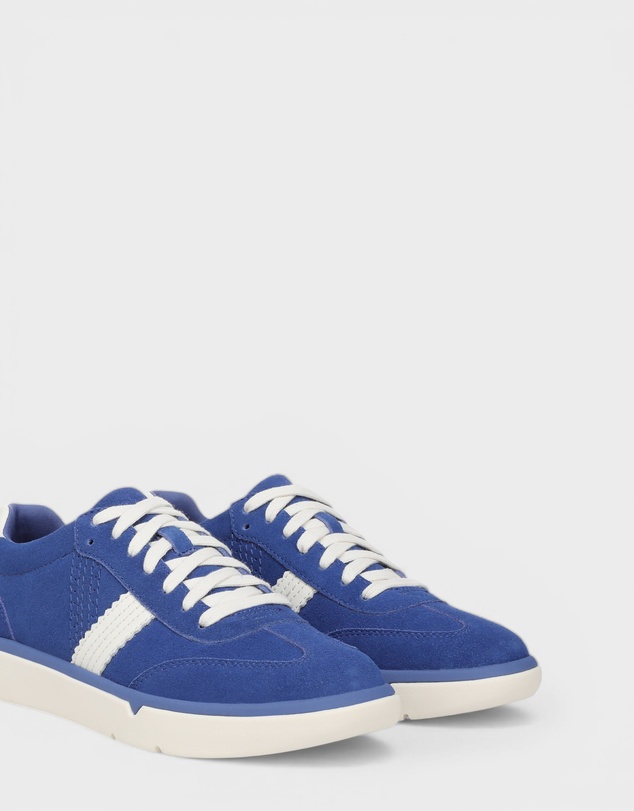 Vionic - City Walk Casual Sneaker - Blue Suede