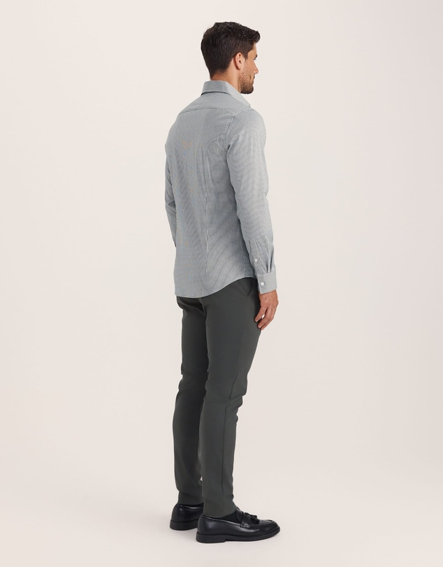 SABA - Lucian Long Sleeve Stretch Check Shirt