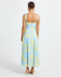 Pasduchas - Soleil Panelled Midi Dress