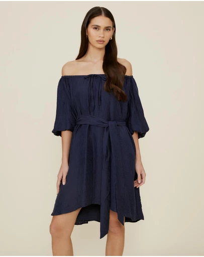 The Fated - Adjustable Neck Mini Dress