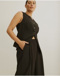 Atmos&Here Curvy - Raya Tailored Pants