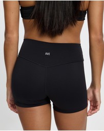 AVE Active - Mid-Rise Athletic Shorts