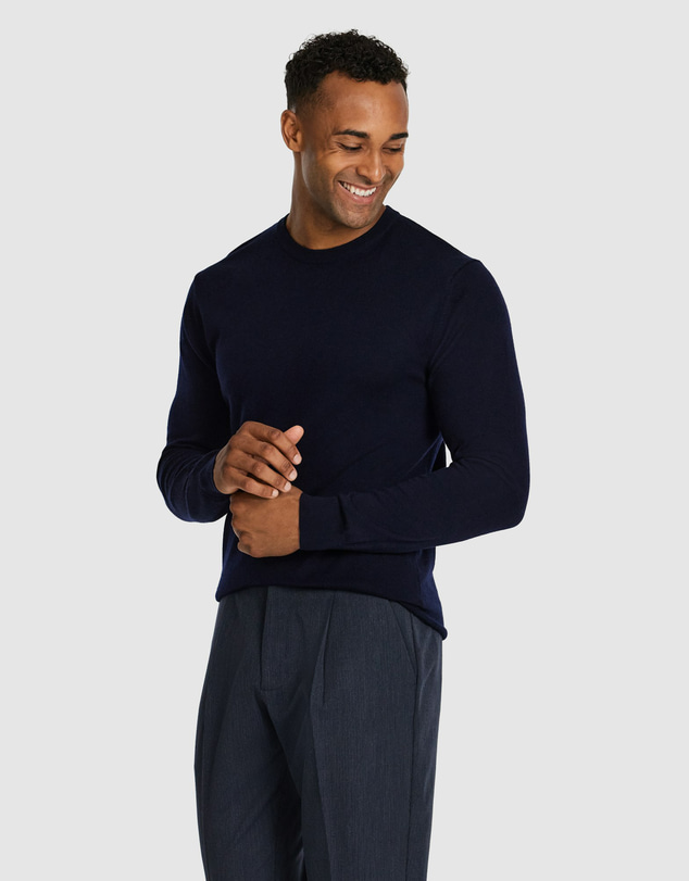 Tarocash - Wesley Merino Wool Crew Knit