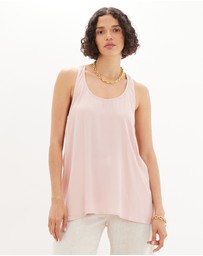 Amelius - Sabine Side Button Top