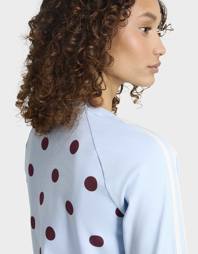adidas Originals - POLKA DOTS SLIM LONG SLEEVE TOP Womens