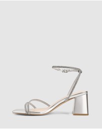 Verali - Strawberry Block Heel Sandals