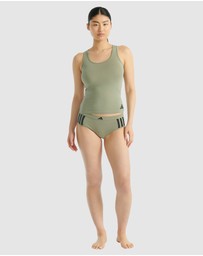 adidas Sportswear - Active Essentials Cotton 3 Stripes Hipster Brief