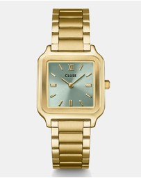 Cluse - Gracieuse Sage Green/Gold Link