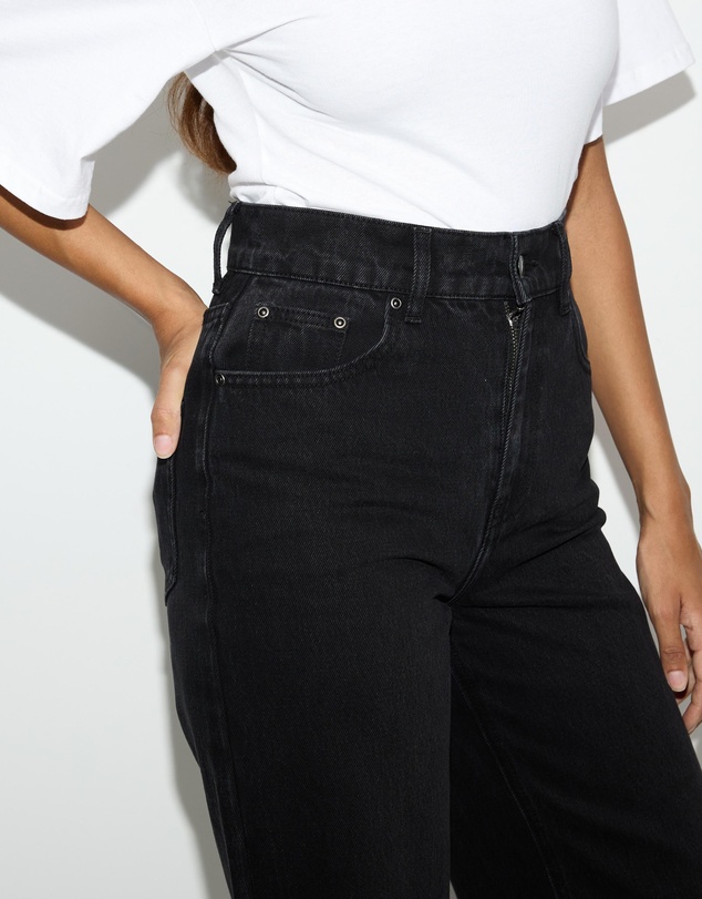 Dazie - London High Waisted Wide Leg Jeans
