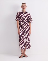 Sportscraft - Penny Print Midi Dress
