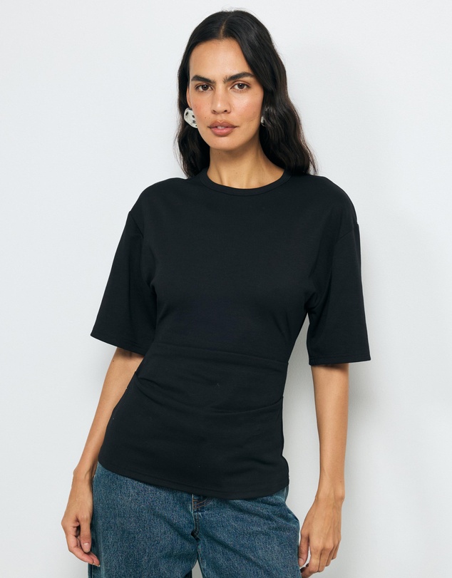 AERE - Mara Gathered Waist Top