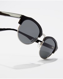Hawkers Co - HAWKERS - Polarized Black CLASSIC ROUNDED  Sunglasses for Men and Women UV400