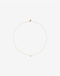 Michael Hill - 0.64 Carat TW Laboratory-Grown Diamond Pear Pendant and Earrings Box Set in 10kt Yellow Gold