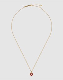 Ted Baker - PETIIES: Painted Flower Pendant Necklace